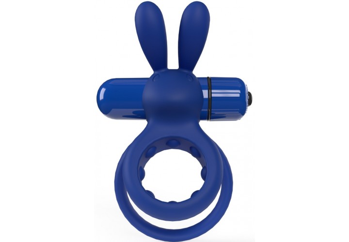 The Screaming O Vibrating Cock Ring Rabbit 4B Ohare Blueberry