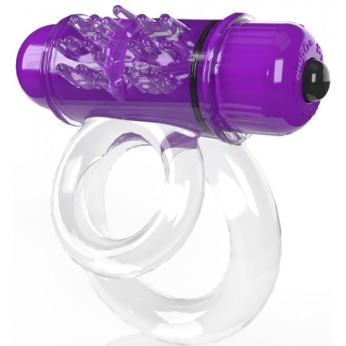 The Screaming O Vibrating Cock Ring 4T Double O 6 Grape
