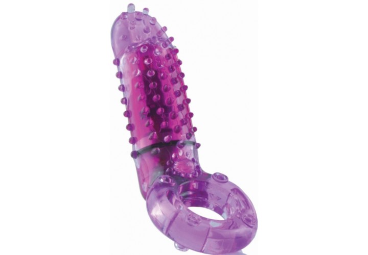 The Screaming O Oyeah Vibrating Cockring Purple