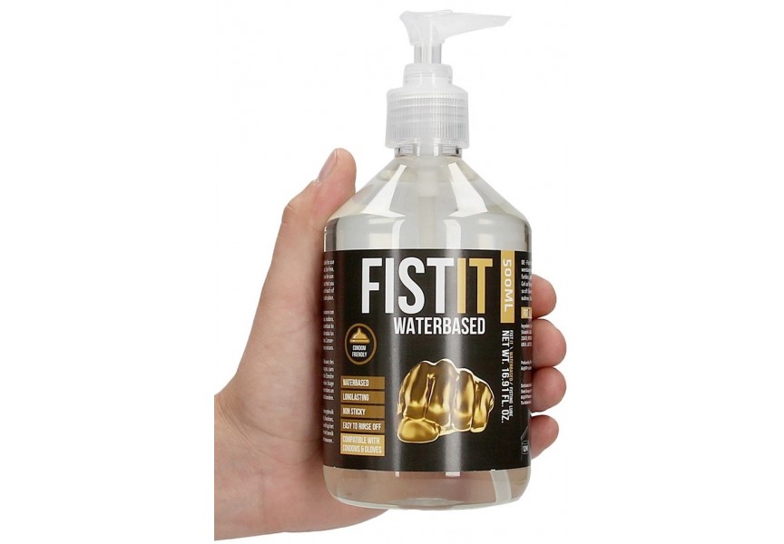 Shots Fist It Waterbased Lubricant 500ml