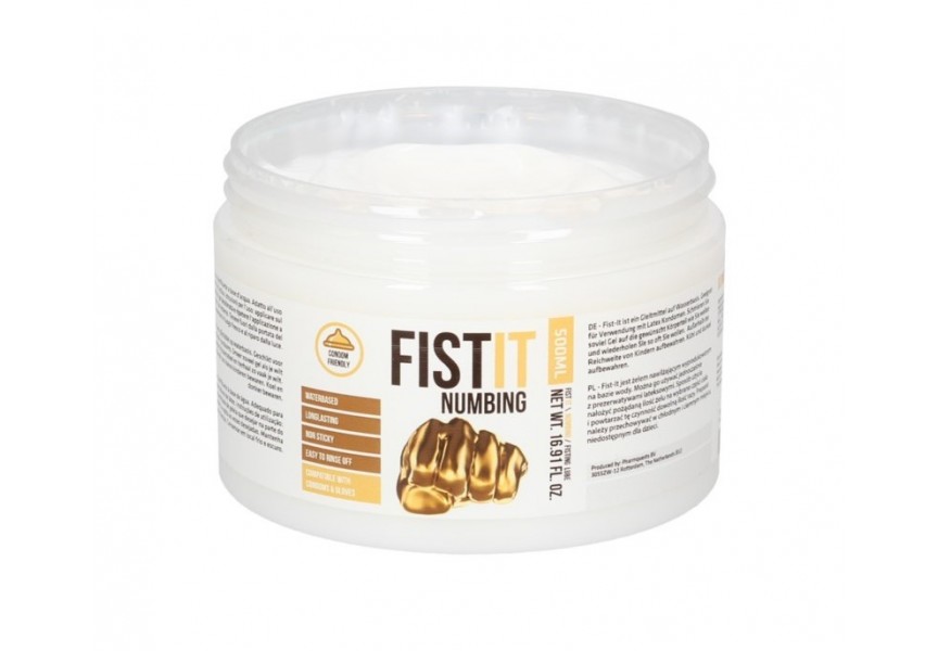 Shots Fist It Numbing Anal Lubricant 500ml