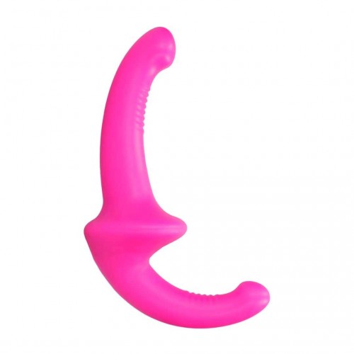 Shots Ouch Silicone Strapless Strap On Pink