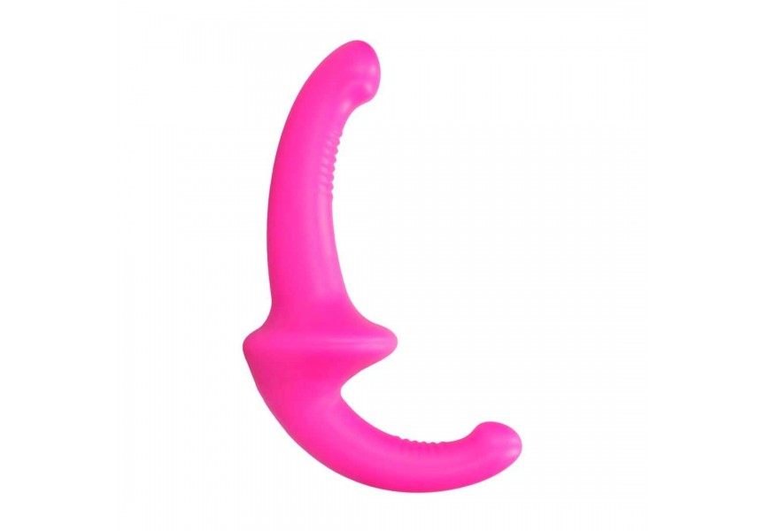 Shots Ouch Silicone Strapless Strap On Pink