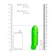 Shots Ouch Glow In The Dark Smooth Thick Stretchy Penis Sleeve 16cm