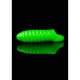 Shots Ouch Glow In The Dark Swirl Thick Stretchy Penis Sleeve 16cm