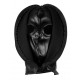 Φετιχιστική Δερμάτινη Κουκούλα Με Φερμουάρ - Shots Ouch Zip Up Bondage Mask Black