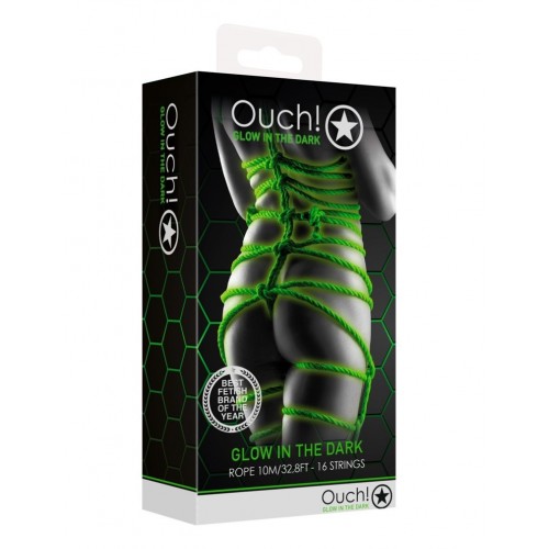 Shots Ouch Rope Glow In The Dark 10m