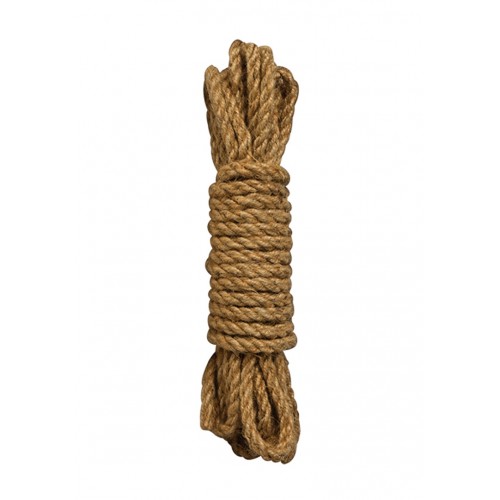 Φυσικό Φετιχιστικό Σχοινί Δεσίματος - Shots Ouch Shibari Rope Brown 10m