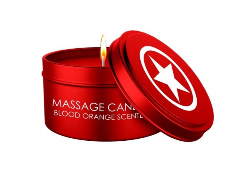 Κερί Για Μασάζ Με Άρωμα Σαγκουίνι - Shots Ouch Massage Candle Blood Orange