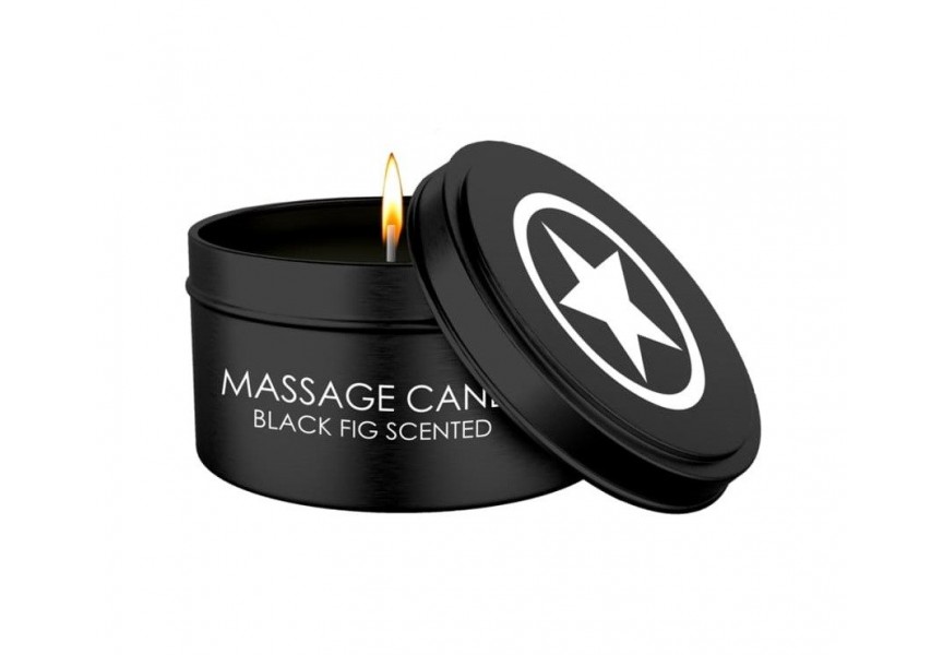 Shots Ouch Massage Candle Black Fig