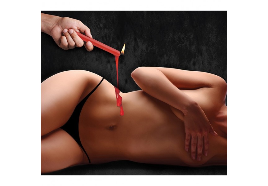 Master Series Dark Drippers Fetish Candles Red 3 pcs