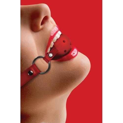 Shots Ouch Fetish Ball Gag Red