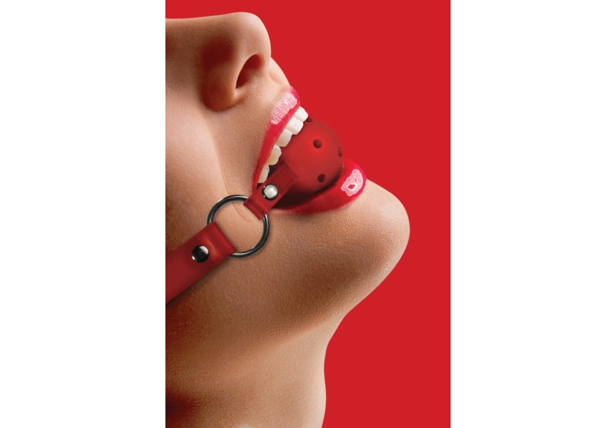 Shots Ouch Fetish Ball Gag Red