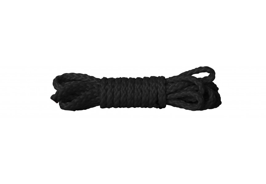 Μαύρο Φετιχιστικό Σχοινί Δεσίματος - Shots Ouch Kinbaku Mini Rope Black 1.5m