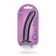 Shots Ouch Smooth Silicone G Spot Dildo Purple 17.7cm