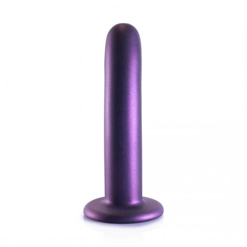 Shots Ouch Smooth Silicone G Spot Dildo Purple 15cm