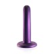 Shots Ouch Smooth Silicone G Spot Dildo Purple 12.4cm