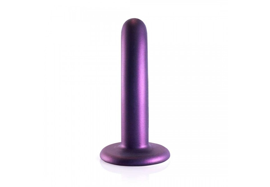 Shots Ouch Smooth Silicone G Spot Dildo Purple 12.4cm