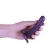 Shots Ouch Smooth Silicone G Spot Dildo Purple 12.4cm