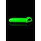 Shots Ouch Glow In The Dark Smooth Stretchy Penis Sleeve 15.5cm