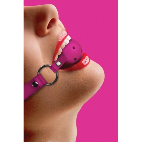 Shots Ouch Fetish Ball Gag Pink