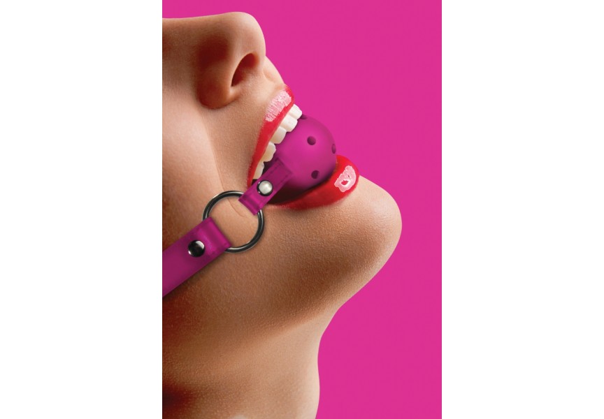 Shots Ouch Fetish Ball Gag Pink