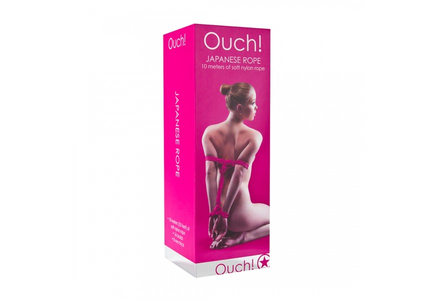 Shots Ouch Japanese Rope Pink 10m