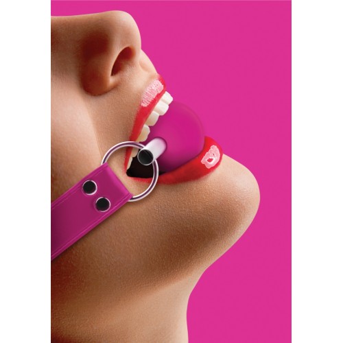 Shots Ouch Solid Ball Gag Pink