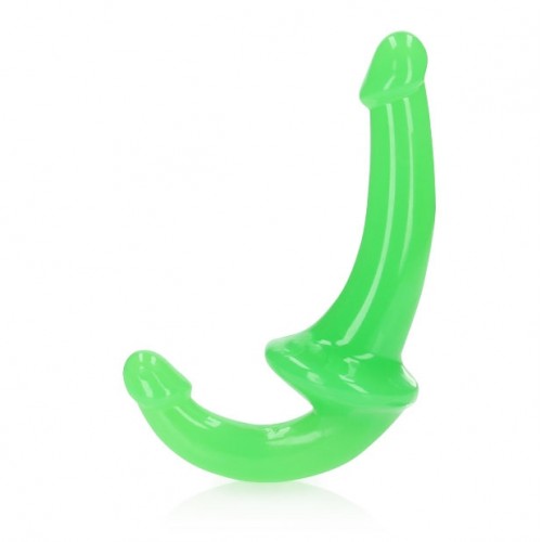 Shots Realrock Strapless Strap On Glow In The Dark