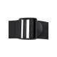 Μαύρο Κούφιο Ανδρικό Ομοίωμα Με Ζώνη - Shots Real Rock Hollow Strap On Black 25cm