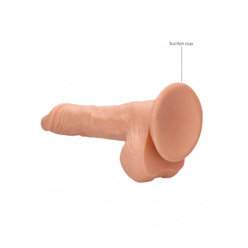 Shots RealRock Realistic Dildo With Balls & Harness 25cm 