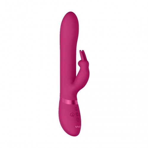 Shots Vive Amoris Stimulating Beads Rabbit Pink 23cm