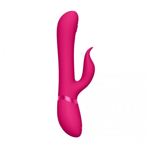 Shots Vive Etsu Pulse Wave G Spot Rabbit & Clitoral Stimulator Pink 22.3cm