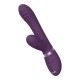 Μωβ Δονητής Rabbit Με Κινούμενη Κεφαλή - Shots Vive Tani Finger Motion With Pulse Wave Vibrator Purple 21.5cm