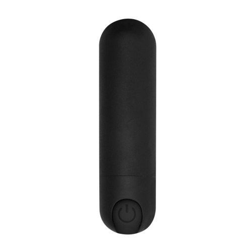 Shots 10 Speed Rechargeable Bullet Black 7.7cm