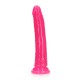 Φωσφοριζέ Ρεαλιστικό Ομοίωμα Πέους - Shots Slim Realistic Dildo With Suction Cup Glow In The Dark Pink 25cm