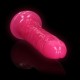 Φωσφοριζέ Ρεαλιστικό Ομοίωμα Πέους - Shots Slim Realistic Dildo With Suction Cup Glow In The Dark Pink 25cm