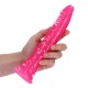 Φωσφοριζέ Ρεαλιστικό Ομοίωμα Πέους - Shots Slim Realistic Dildo With Suction Cup Glow In The Dark Pink 25cm