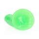 Shots Slim Realistic Dildo With Suction Cup Glow In The Dark Green 20cm