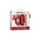 Shots Remote Control Vibrating Egg 10 Speed Large Red