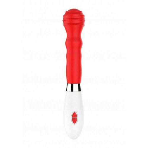 Κόκκινος Δονητής Σιλικόνης 10 Ταχυτήτων - Shots Alida Classic Silicone Vibrator Red 21.2cm