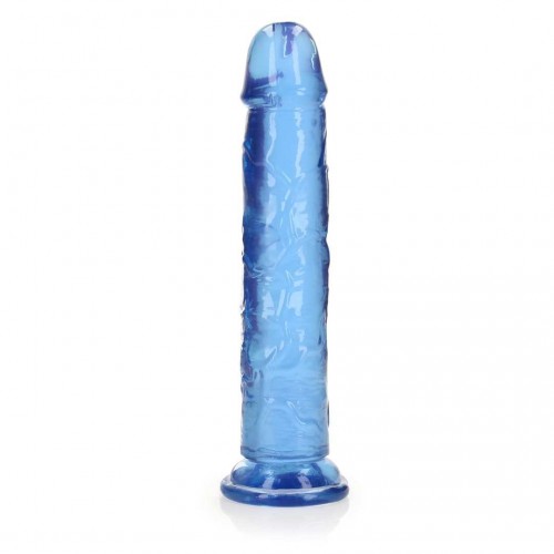 Ρεαλιστικό Ομοίωμα Πέους Με Βεντούζα - Shots Real Rock Realistic Dildo With Suction Cup Blue 25cm