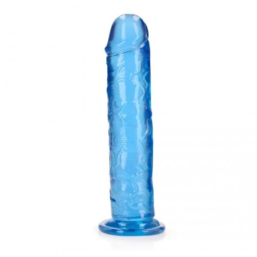 Ρεαλιστικό Ομοίωμα Πέους Με Βεντούζα - Shots Real Rock Realistic Dildo With Suction Cup Blue 25cm