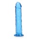 Shots Real Rock Realistic Dildo With Suction Cup Blue 25cm