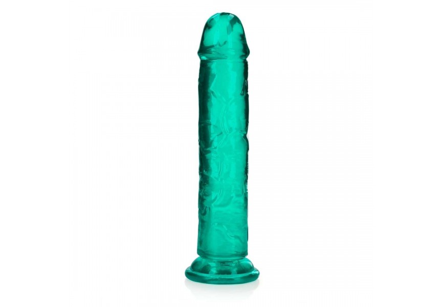 Ρεαλιστικό Ομοίωμα Πέους Με Βεντούζα - Shots Real Rock Realistic Dildo With Suction Cup Green 25cm