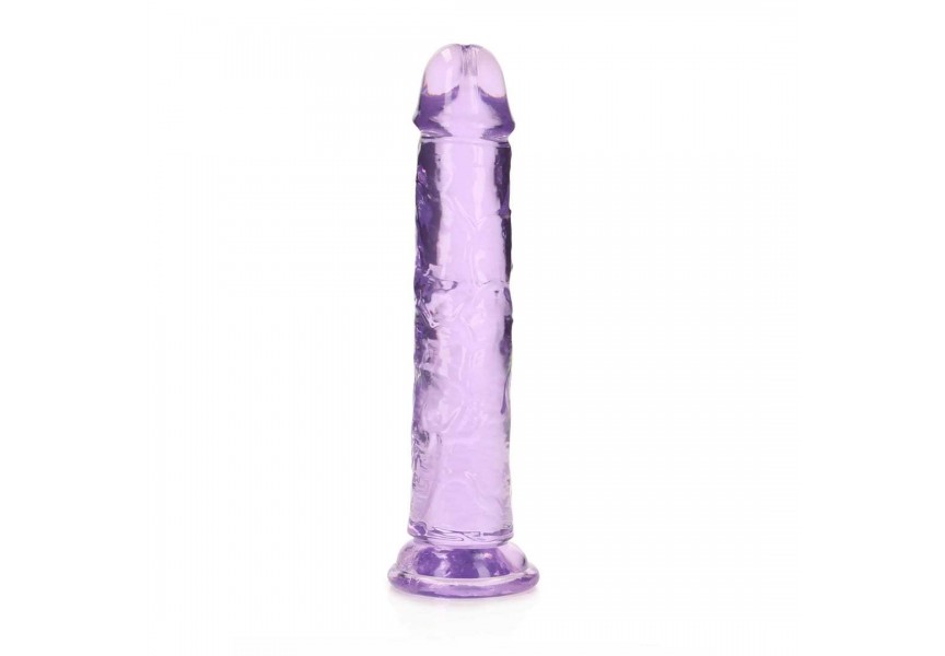 Ρεαλιστικό Ομοίωμα Πέους Με Βεντούζα - Shots Real Rock Realistic Dildo With Suction Cup Purple 20cm