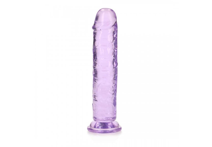 Ρεαλιστικό Ομοίωμα Πέους Με Βεντούζα - Shots Real Rock Realistic Dildo With Suction Cup Purple 20cm