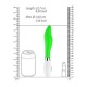 Πράσινος Δονητής Σιλικόνης 10 Ταχυτήτων - Shots Athamas Classic Silicone Vibrator Green 22.7cm