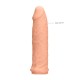 Ρεαλιστική Προέκταση Πέους - Shots Real Rock Realistic Penis Sleeve Extender Flesh 16cm