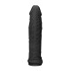 Shots Real Rock Realistic Penis Sleeve Extender Black 16cm